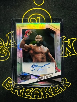 2025 COMBAT ANTHOLOGY - CHEICK KONGO - AUTOGRAPH - #23 - Image 1 of 2