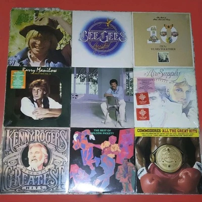  ЛОТ (9)-1970-1980-е ВИНИЛОВЫЕ ПЛАСТИНКИ АЛЬБОМЫ-K.ROGERS+BEE GEES+DENVER+PICKETT+RICHIE+ - Изображение 1 из 4