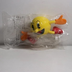 RARE Pac-Man Antenna Topper w/ Spring Game Promo Coolballs 2006 Namco NEW/SEALED - Picture 1 of 8