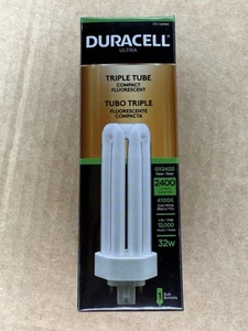 duracell triple light bulb gx24Q3 32W 2400 lumen - Picture 1 of 6