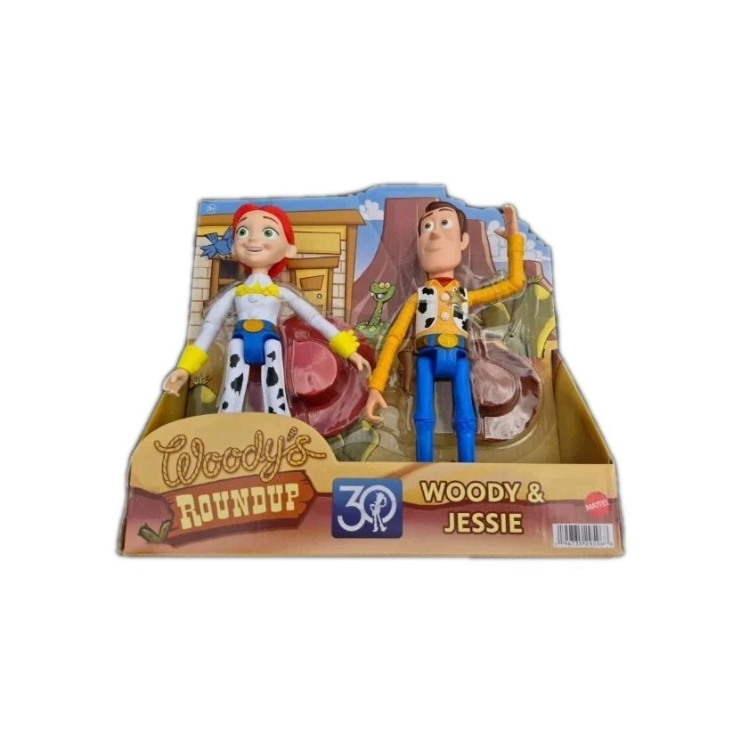 NUEVO Disney Pixar Toy Story Story Story Storytellers Woody & Jessie Roundup Set Foto 1 de 1