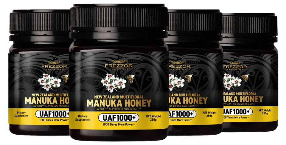 FREZZOR Premium Raw Multifloral Manuka Honey