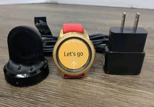 Samsung Galaxy Watch 42mm Rose Gold (Bluetooth) SM-R810 Tested Reset - Photo 1 sur 12