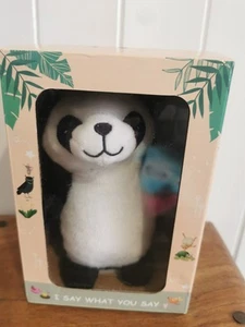 Sound Repeating Interactive Plush Toy - Panda - Picture 1 of 4
