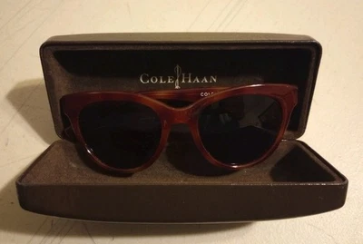 Gafas de sol Cole Haan C6155 29 marco tortuga marrón lentes degradadas 54-20-140 Foto 1 de 4