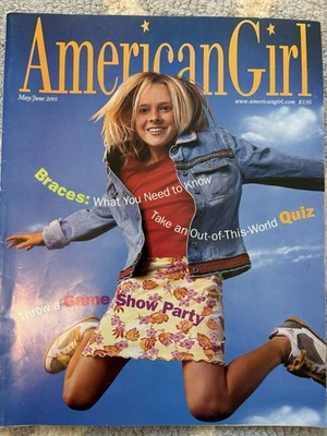 American Girl Magazine May/June 2001 Y2K Rare Very Good Condition Foto 1 de 4