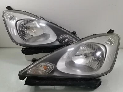 JDM 2009-2010 Honda FIT GE GE6 JAZZ HALOGEN Front Headlights Lights Lamps OEM  - Image 1 of 4