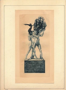 Exlibris - Künstler: Alois Kolb - Radierung und Aquatinta - Bild 1 von 1