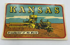 Vintage Kansas ?Breadbasket Of The World? Travel Auto Decal Sticker