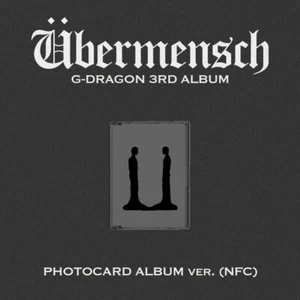 G-DRAGON Übermensch 3rd Album PHOTOCARD ALBUM ver NFC Photocard+Etc+Tracking# - Bild 1 von 4