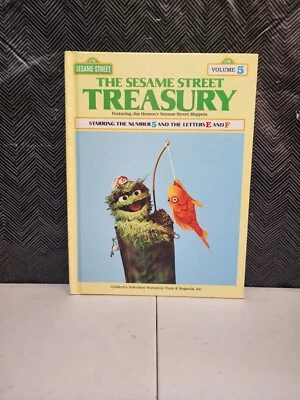 The Sesame Street Treasury Volume 5 Starring 5 And E F 1983 Muppets Foto 1 de 4