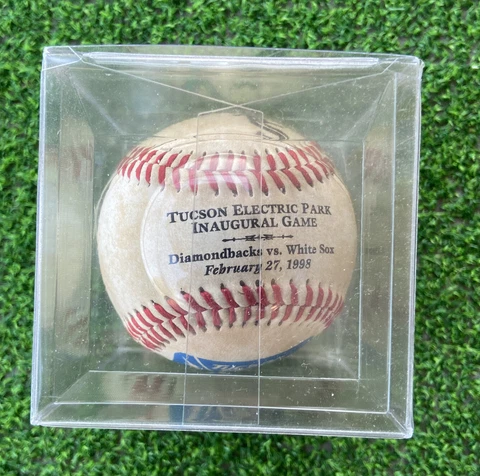 Arizona Diamondbacks Inaugural Game Baseball Tucson Electric Park Feb 27 1998 Cover