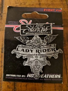 2011 Hot Leathers Sturgis GSSI Lady Rider Pin Harley  - Bild 1 von 2