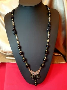 Collar de Onix. Artesanal. - Imagen 1 de 8