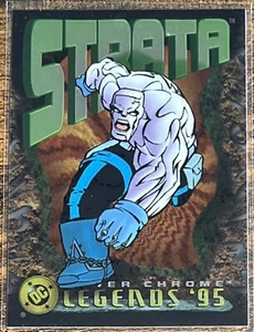1995 DC Legends Power Chrome Trading Card #58 Strata - Bild 1 von 2
