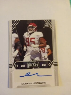 AUTOGRAPH MONKELL GOODWINE ROOKIE #BA-MG2 - Image 1 of 2