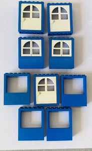 Lego Vintage Doors and Windows 6235 6236 doors windows blue and white fabulabd - Picture 1 of 4