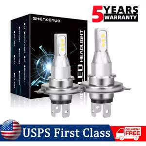 Faros LED bombillas altas bajas para Toyota Yaris Hatchback 1,5 L 2007-2020 H4/9003 - Imagen 1 de 10