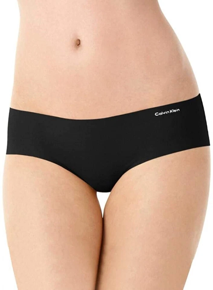 Calvin Klein D3429 Invisibles Hipster Panty M Black