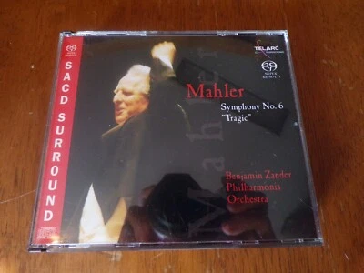 Mahler Symphony No 6 Benjamin Zander Philharmonia Orchestra Super Audio Gold 3CD Foto 1 de 4