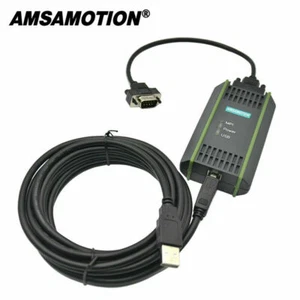 6GK1571-0BA00-0AA0 Programming Cable For Siemens S7-200/300/400 PLC USB-MPI PPI - Picture 1 of 6