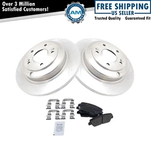 Rear Brake Pad & Rotor Kit Fits 2010-2014 Hyundai Genesis Coupe - Picture 1 of 5