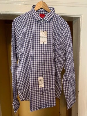 ALFANI Red Label Slim Fit Stretch Long Sleeve Button Up Shirt Size XL - Image 1 of 4