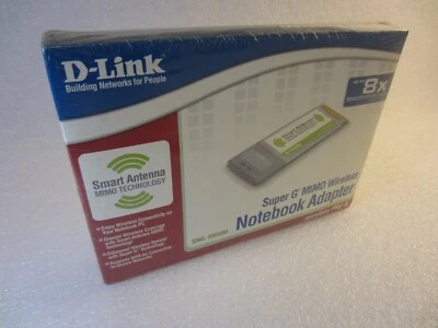 D-Link DWL-G650M Super G MIMO Wireless Notebook Adapter PRE-N - NEW SEALED - Image 1 of 4