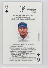 1991 Jimmie Foxx #6C HOF