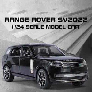 1:24 Land Rover Range Rover SV2022 Car Model Alloy Diecast Vehicle Gift Light - Picture 1 of 8