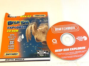 1999 Matchbox Deep Sea Explorer Mega Rig Learn CDROM Win Power Macintosh 95 98 - Picture 1 of 4