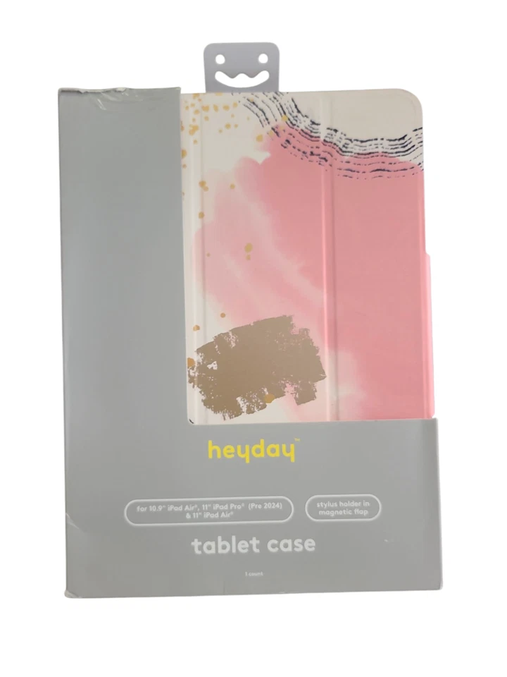 (2 For 1) Apple iPad Air 10.9 inch and iPad Pro 11 inch Case - heyday Abstract