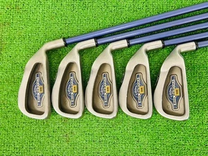 Callaway Big Bertha irons 3-9+PW+AW+SW RH Super Jv 123 Regular Flex Shaft G11426 - Picture 1 of 9