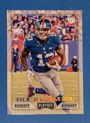 2016 Panini Playoff Odell Beckham Jr Kickoff #d /199 New York Giants SP NM-MINT - Image 1 of 2