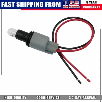 FITS 2011 – 2013 Ford Fiesta New 1pc Front Flasher Marker Lamp Socket Bulb Plug Foto 1 de 4