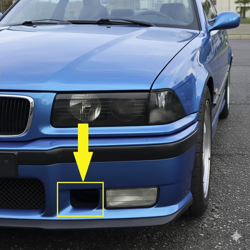 Paire conduits d’aération 75mm BMW E36 M / 75mm Air Ducts BMW E36 M (x2) - Photo 1/3