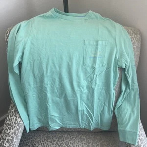 Vineyard Vines Boys Large Long Sleeve Marine Shirt! Great For Any Occasion☀️🌊 - Picture 1 of 4