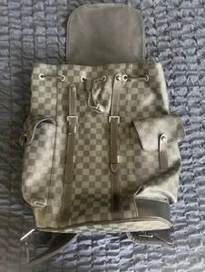 Louis Vuitton - Christopher MM Backpack - N41379– Damier Graphite Canvas - USED - Picture 1 of 9