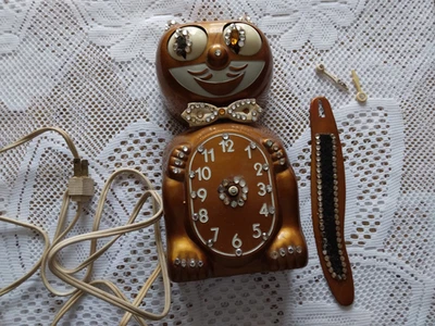 U.S.A. Vintage D8 Color Cobre Kit Reloj Gato Eléctrico Para Reparación No Funciona Foto 1 de 4