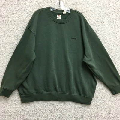 Levis Sweatshirt Mens 2XL Crewneck Pullover Relaxed Fit Casual Embroidered - Image 1 of 4