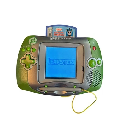 LeapFrog Leapster Learning Game System w Thomas Friends Calling All Engines Cart - Image 1 of 4