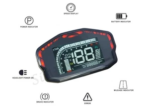 DKD LCD Display Speedometer VOTOL FARDRIVER Controller Electric Ebike Motorcycle - Picture 1 of 8