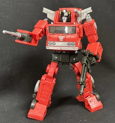Transformers WFC Kingdom Voyager Class WFC-K19 Autobot Inferno Hasbro 2021 - Image 1 of 3