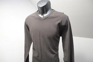 Banana Republic Brown V Neck Sweater Casual Long Sleeve Mens Sz Medium NWT - Picture 1 of 7