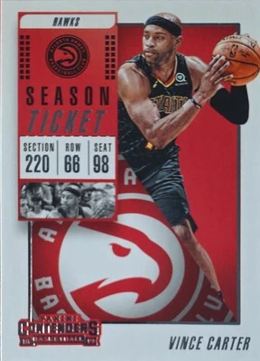 2018-19 Panini Contenders - Vince Carter #22 - Image 1 of 2