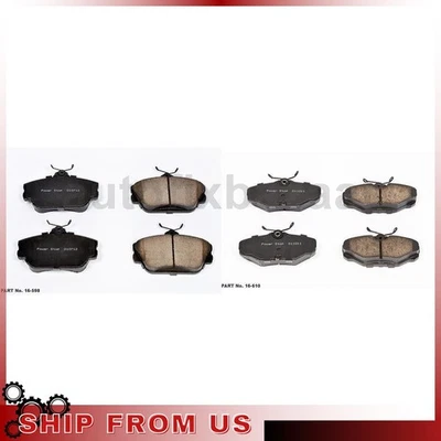 Juego de 2 pastillas de freno de disco delanteras traseras para Ford Taurus 3,0 L 3,4 L 3,2 L Foto 1 de 3