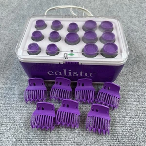Calista Maria McCool Hot Rollers Hair Curler Set Self Grip Model VR770 Works - Picture 1 of 7