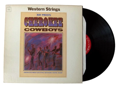 Ray Price's Cherokee Cowboys–Western Strings-1965 Country Swing LP Mono Plays EX - Image 1 of 4