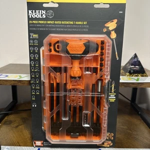 Klein Tools 33804 ProFlex Impact-Rated Multiple Ratcheting T-Handle Set, 23 Pc. - Picture 1 of 3