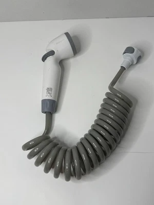 Rinse Ace 3-Spray Single Handheld Adjustable Shower Head in White Dog Bath 94566 - Image 1 of 4